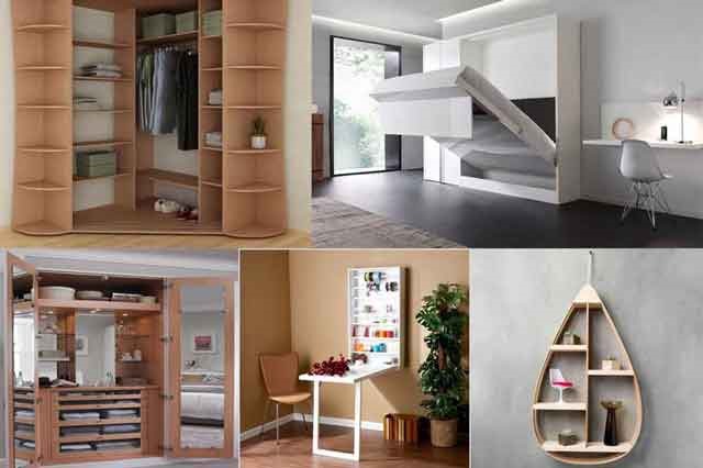 Sử dụng đồ nội thất thông minh, hiện đại