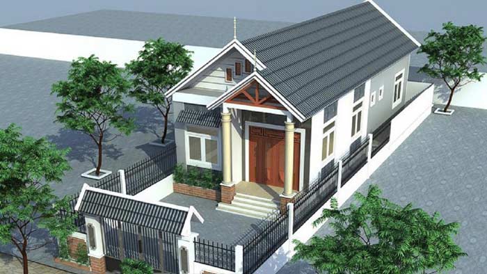 Thiết kế nhà mái Thái ngày càng được nhiều gia đình ưa chuộng