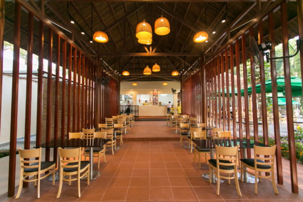 Nhà hàng tại Long Biên mang phong cách hiện đại và gần gũi